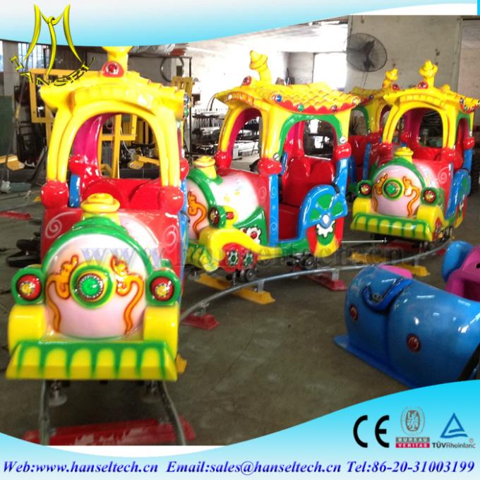 Hansel kids electric amusement train rides kiddie amusement rides train