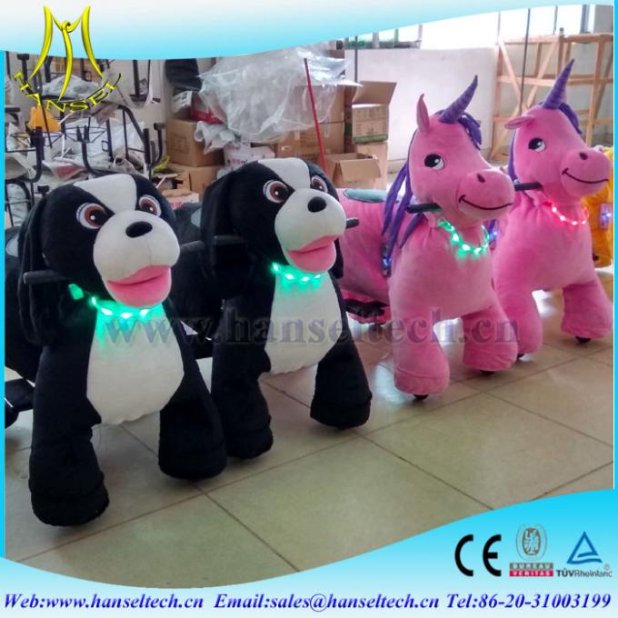 Hansel animal dog rides coin operated animal scooter ride amusement parktoys rides  kids animal scooter rides