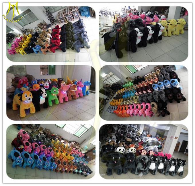 Hansel animal scooter ride coin battery amusement park kid ride on toy kiddie ride for sale coin operated game machine