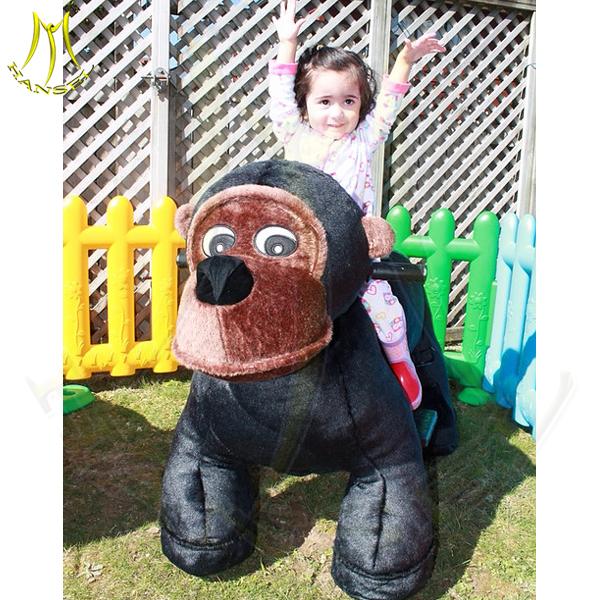 Hansel theme park equipment for sale kid amusement park items indoor and outdoor ride on party animal toy unicorn ride