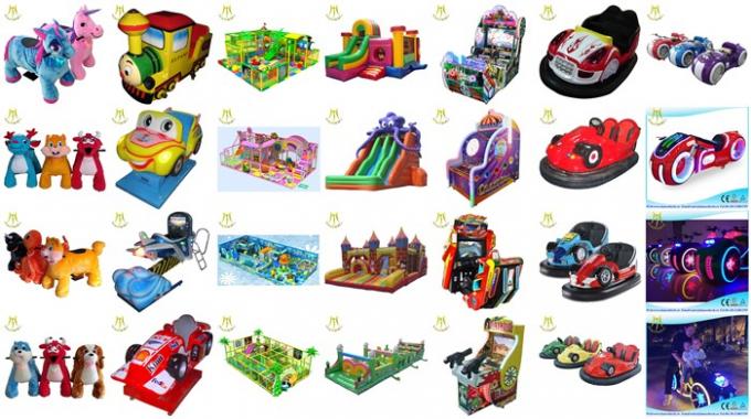 Hansel new design token operated Double Hamster game machine for sale