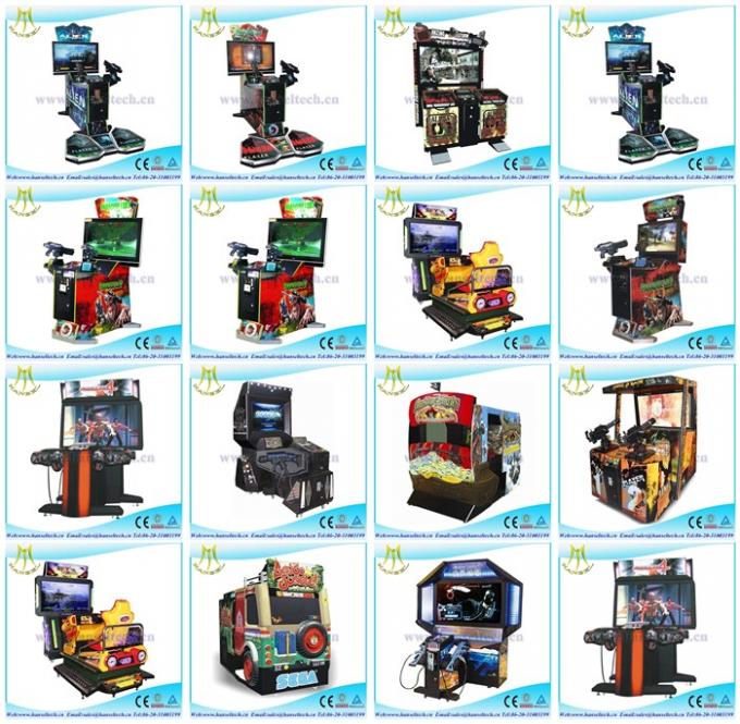 Hansel new design token operated Double Hamster game machine for sale