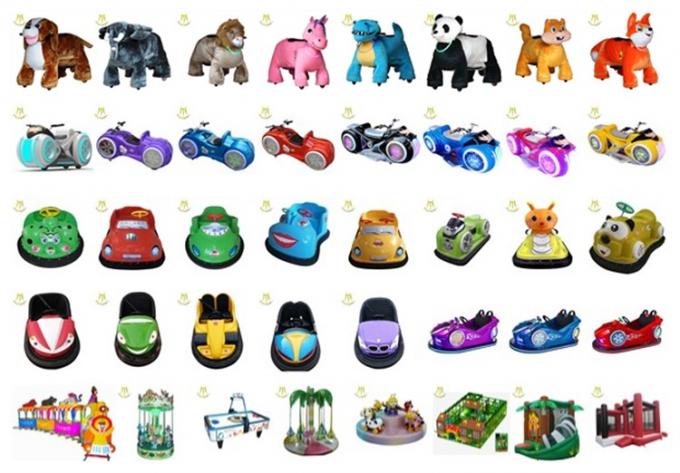 Hansel Hansel Gangzhou coin operated animal scooter rides walking horse toy