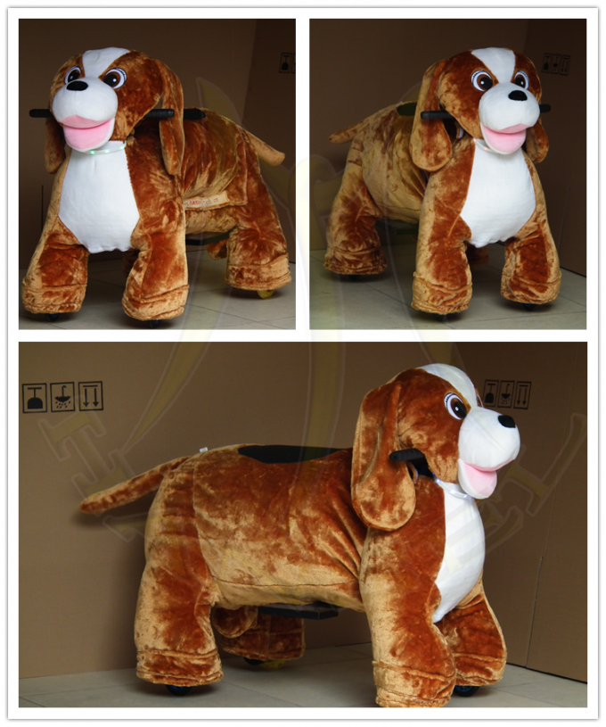 Hansel commercial plush walking animal adult ride on toys stuffed