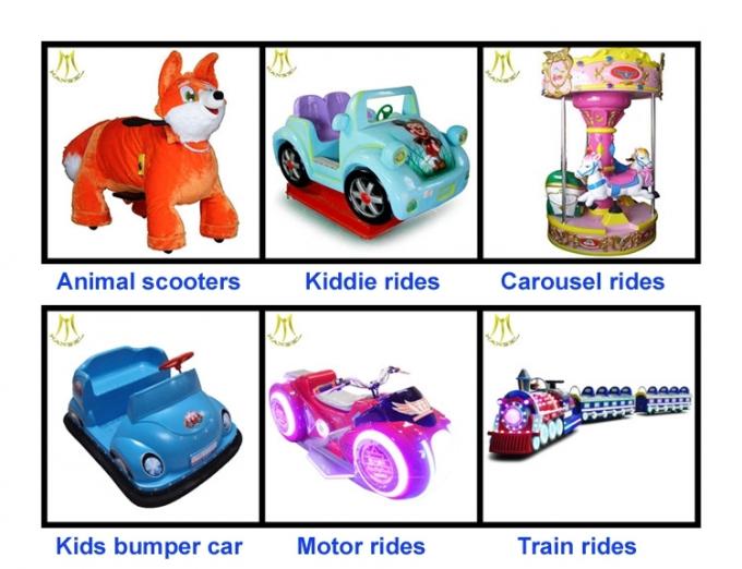 Hansel  Battery power indoor kids electric amusement train for shopping mall
