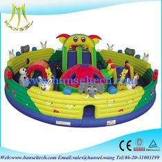 China Hansel 2015 Affordable attractive inflatable jumping castle slide bouncers supplier