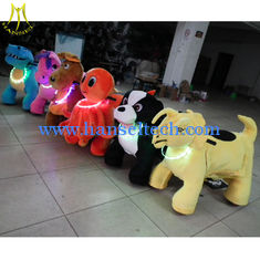 China Hansel battery operated toys animated plush animals happy rides on animal supplier