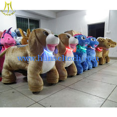 China Hansel Bike Animations Coin Operated Motorized Kid Plush Toy Bike supplier
