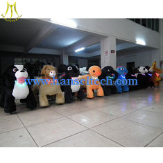China Hansel 2016 high quality Happy Ride Toy Animal Ride Hot In Shopping Mall Stuffed Animal Ride On Toy supplier