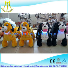 China Hansel children and adult can drive coin operated plush animal happy rideable horse toys supplier