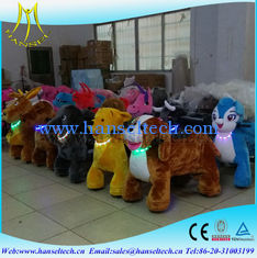 China Hansel commercial game machine indoor amusement park kids rides centers equipment coche de juguete animal eléctrica supplier