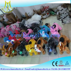 China Hansel kiddie rides machine amusement park toy cars moving rides for sales animal scooter ride coin for shopping mall supplier