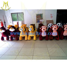 China Hansel coin operated electric kiddie ride lawn mowers ride on animals train kids ride on car amusement kid rides moving supplier