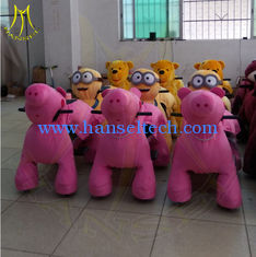 China Hansel sea horse rides used funfair rides for sale electric animal zippy motorized rides kids rides amusement machines supplier