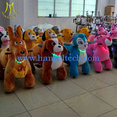 China Hanselamusement rides manufacturers electric toys cars for kids arcade games coin operated walking stuffed animals supplier