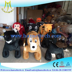 China Hansel kiddie rides for hire coin operated car kids ride on car moving horse toys for kids plush animal electric scooter supplier