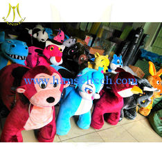 China Hansel  indoor amusement park ride plush animal electric scooter horse scooter for adults commercial electric ride on supplier
