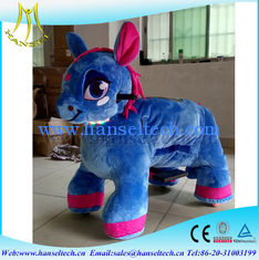 China Hansel kids rides for shopping centers zoo riders at the mall stuffed animal car ride electric kiddie ride moto car supplier