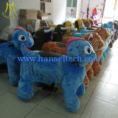 China Hansel mechanical horses for children kiddi ride for sale coin operated mechanical horses for children kids play ground supplier