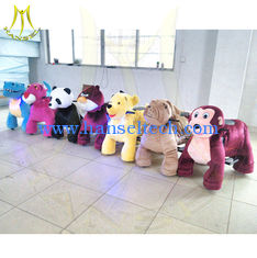 China Hansel electric power wheels ride on kids car mechanical horse ride mechanical animals toys kiddie ride small train supplier