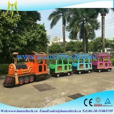 China Hansel high quality children electric train train electric amusement kids train for sale battery operated train rides supplier