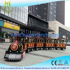 China Hansel best selling children electric train trackless train electric amusement kids train for sale supplier supplier