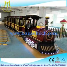 China Hansel amusement park rides rides fiberglass electric trackless diesel amusement park electric trains supplier