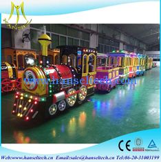 China Hansel Outdoor Amusement Park Children Kids Ride Electric Monorail Train For Sale supplier