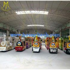 China Hansel hot selling Outdoor Trains Rides Kiddie Train Rides For Sale, Kiddie Trian Electric Indoor rides factory supplier
