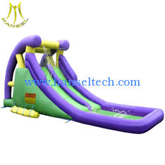 China Hansel amusement water park inflatable playground slides for kids in entertainment center supplier