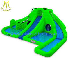 China Hansel high quality outdoor water park kids inflatable slide for children game center supplier