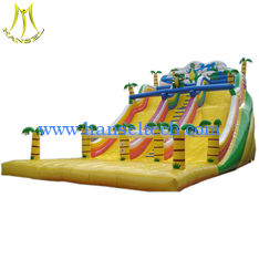 China Hansel low price outdoor games cheap inflatable water slide for kids wholesale supplier