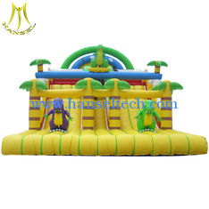 China Hansel low price inflatable play center water slide slips for kids wholesale supplier