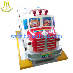 China Hansel amusement park ride manufacturer  fiber glass kiddie rides for malls supplier