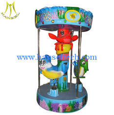 China Hansel  cheap arcade game machine indoor kids games toys kids carousel rides supplier