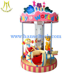 China Hansel outdoor amusement park portable small merry go round carousel for sale supplier