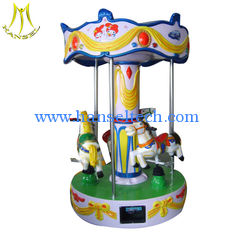 China Hansel mini fairground rides small carousel for sale mini carousel horse for sale supplier