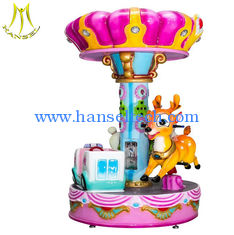 China Hansel  Classic Merry go round carousel battery operated amusement park rides supplier