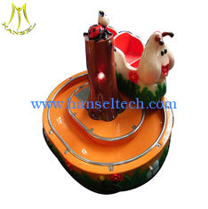 China Hansel  Outdoor small kids carousel cheap amusement park carousel train rides for sale supplier