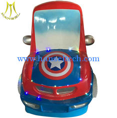 China Hansel fiberglass body coin game machine electric kiddie ride on car supplier