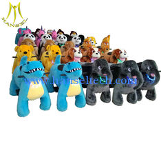 China Hansel  luna park toys animal push elactrical bike animals cart ride for mall supplier