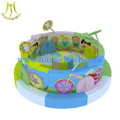 China Hansel  commercial play equipment toddlar soft play item soft carousel games for kids supplier