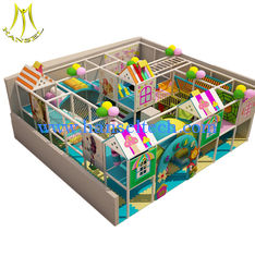 China Hansel  indoor play gyms for toddlersinflatable bounce indoor playground equipment supplier