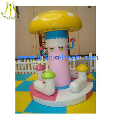 China Hansel  Electric mushroom carousel for baby indoor toddler soft play item supplier