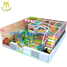 China Hansel commercial china factory kids indoor playground equipment outdoor wooden kids playhouse supplier