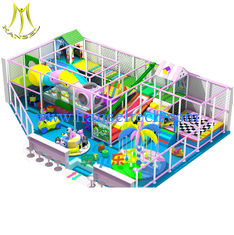 China Hansel outdoor wooden kids playhouse playzone kids soft play toddler play ground equipment supplier