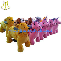 China Hansel horse walking children ride on racing coin operating happy ride on animal supplier