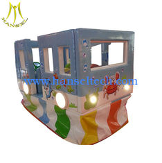 China Hansel  electric amusement ride soft play bus indoor games for baby supplier