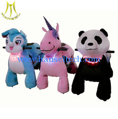 China Hansel indoor ride game kids battery coin operated walking animal rides with coins supplier