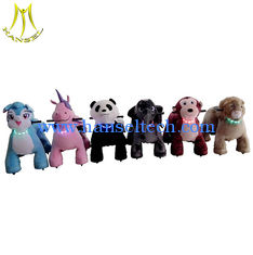 China Hansel   fast profits children walking stuffed animals coin operated rides for shopping mall supplier